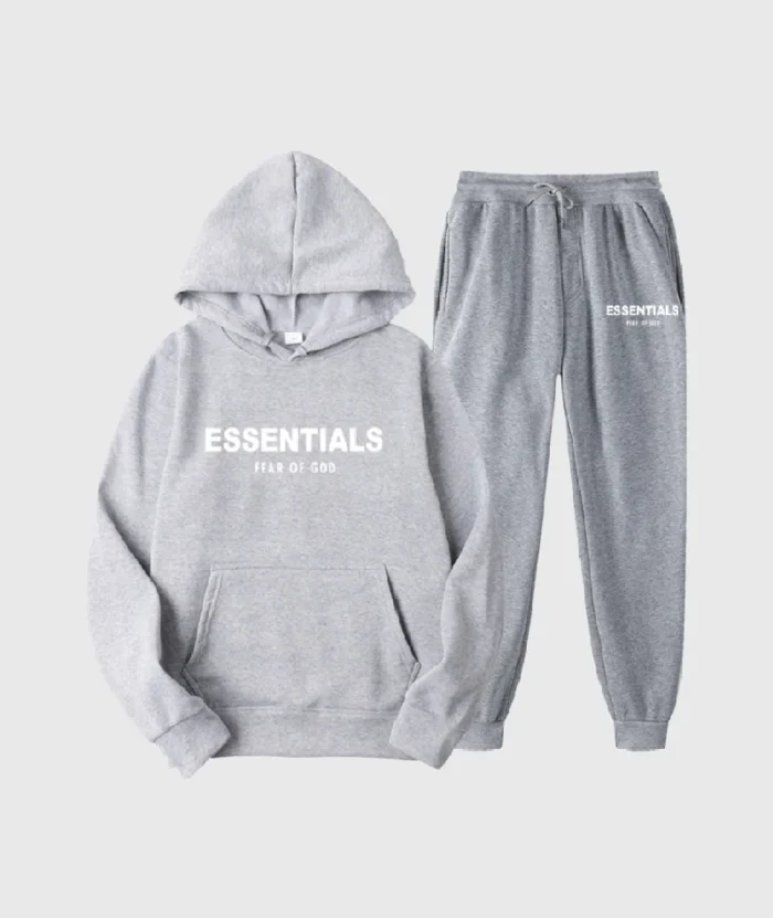 Essentials Fear of God Anzug Grau (2)