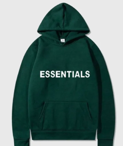 Essentials Fear of God Hoodie Grün (1)