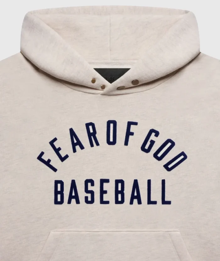 Fear Of God Baseball Hoodie Creme (1)