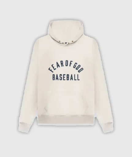 Fear Of God Baseball Hoodie Creme (3)