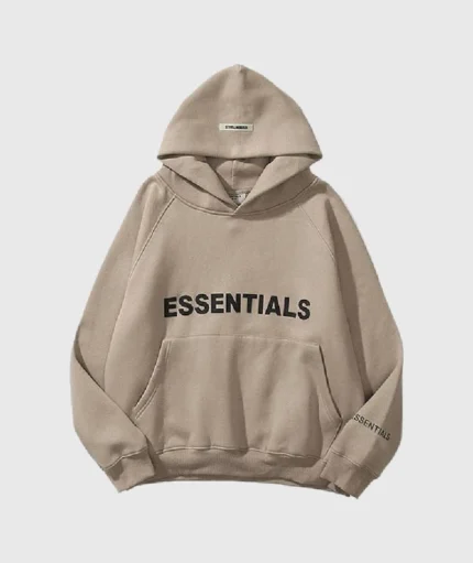 Fear Of God Essentials Hoodie Braun (2)