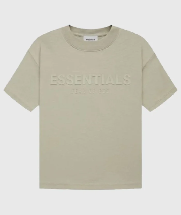 Fear of God Essentials T Shirt Grau (2)